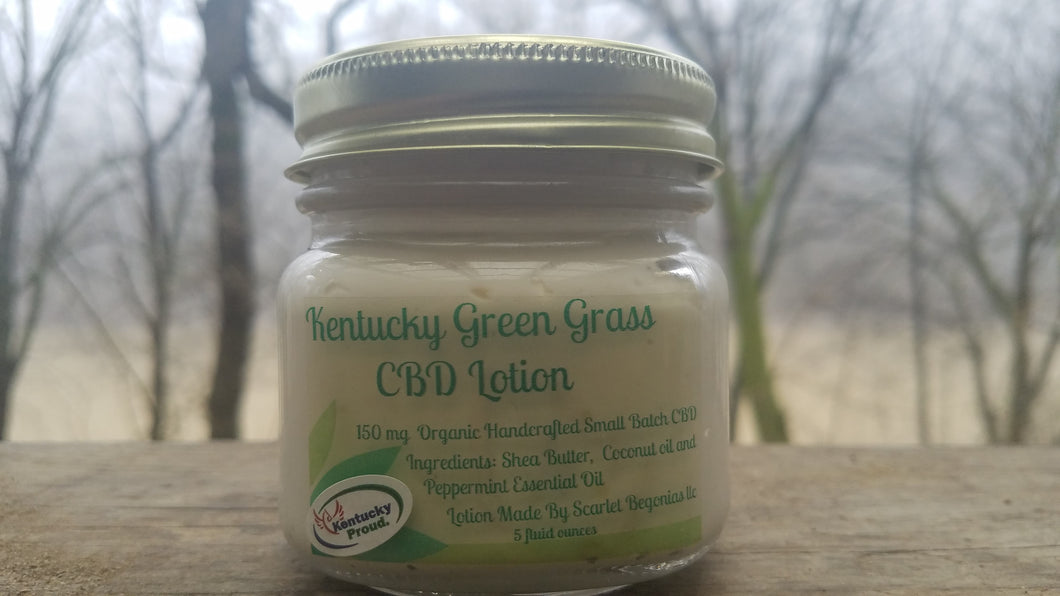 Wholesale Kentucky Green Grass Whipped Peppermint CBD Body Butter