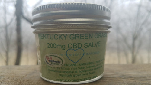 Kentucky Green Grass Beeswax Ultra CBD Salve